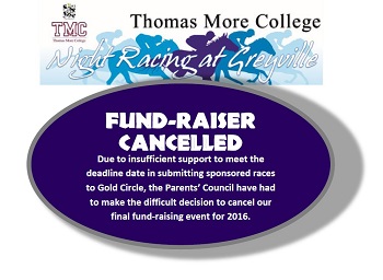Race Night Cancelled